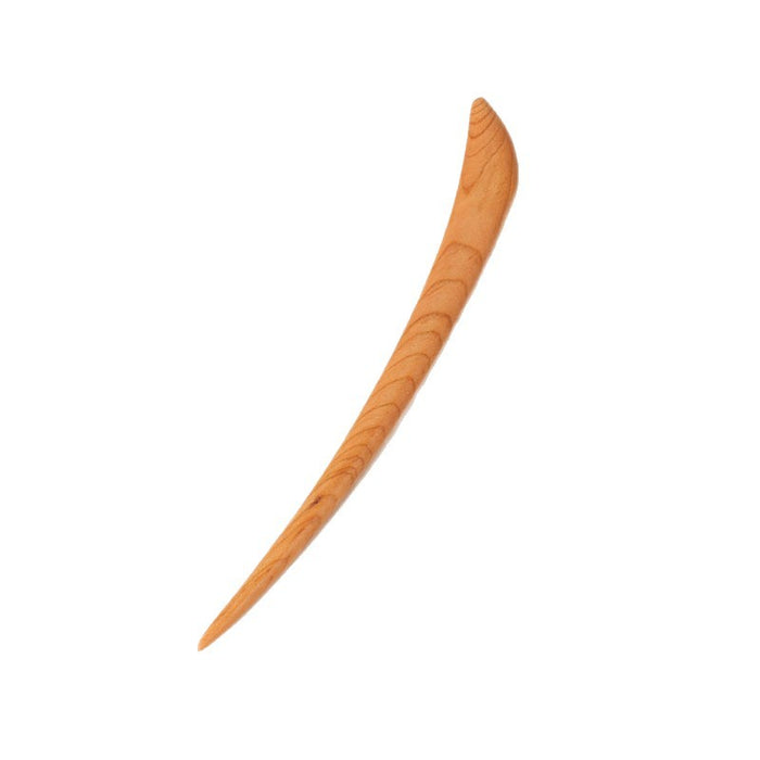 PF125 - 15cm Peach Wood Hair Sticks - Wholesale