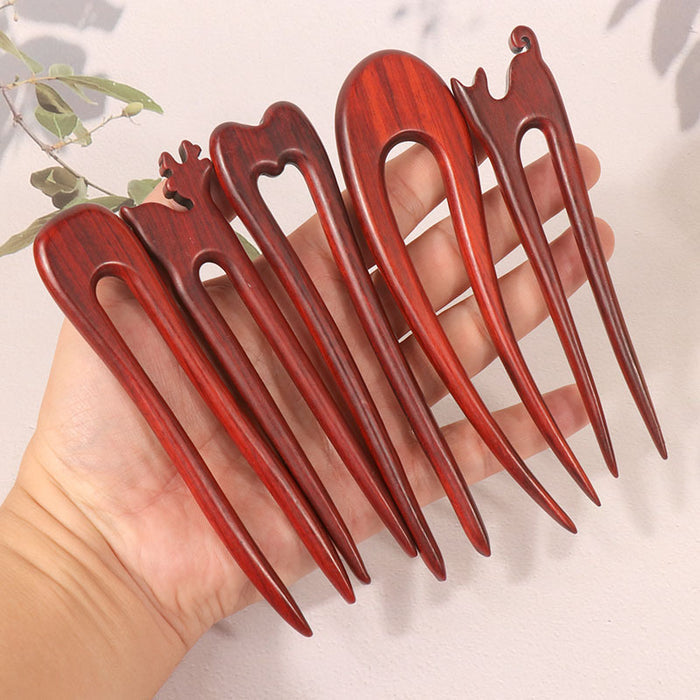 PF126 - Rosewood Hair Sticks - Wholesale