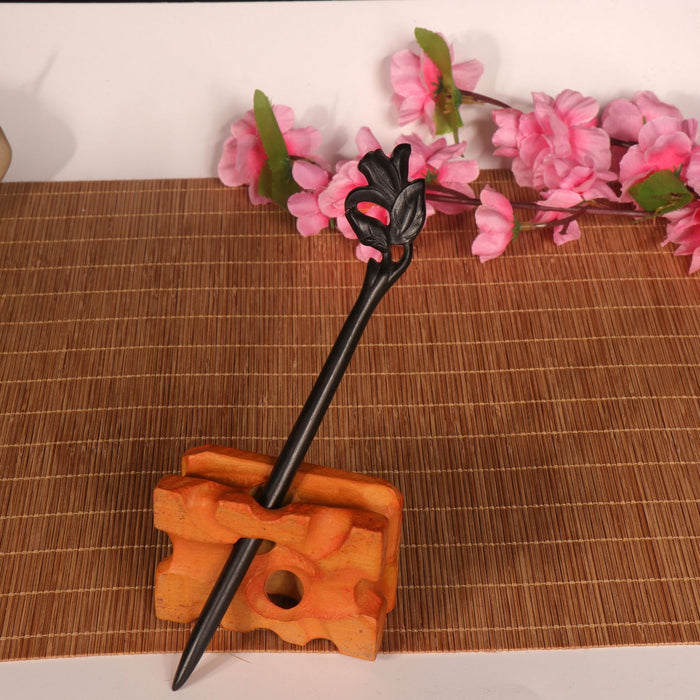 PF131 - 18cm African Blackwood Hair Sticks - Wholesale