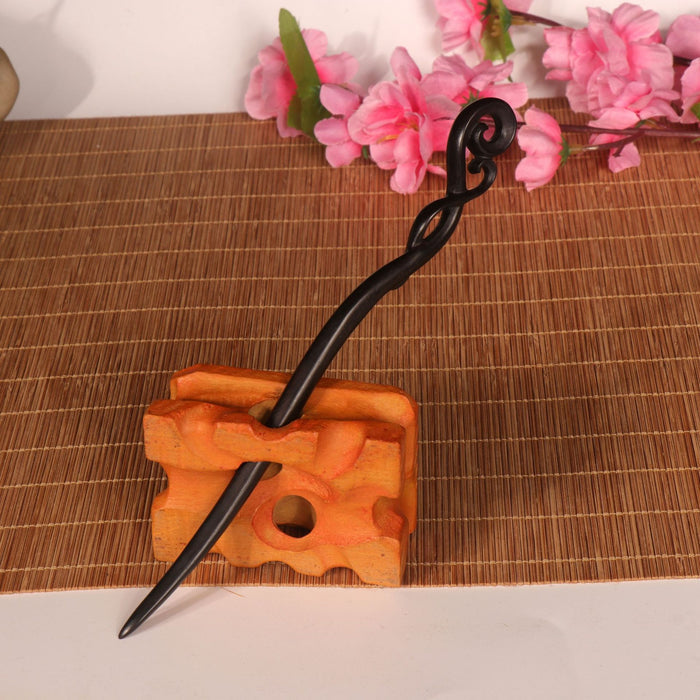 PF131 - 18cm African Blackwood Hair Sticks - Wholesale