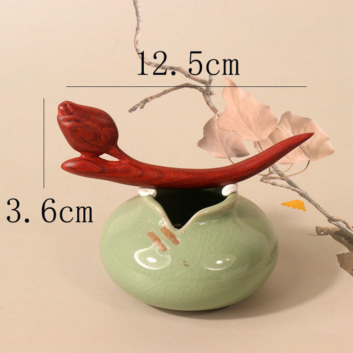 PF138 - 12.5cm Tulips Hair Sticks - Wholesale