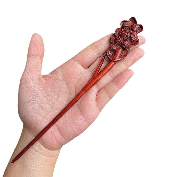 PF140 - 20cm Rosewood Hair Sticks - Wholesale