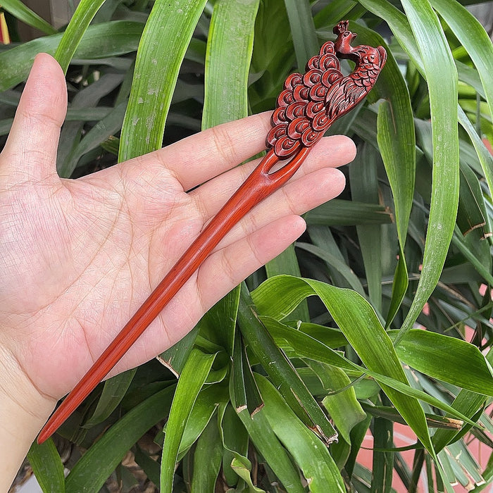 PF140 - 20cm Rosewood Hair Sticks - Wholesale