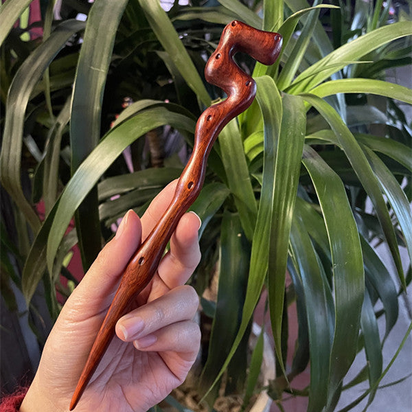 PF140 - 20cm Rosewood Hair Sticks - Wholesale