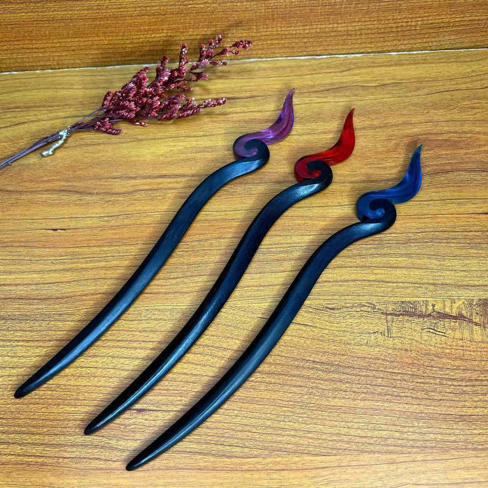 PF162 - 19cm Ebony Hair Sticks - Wholesale