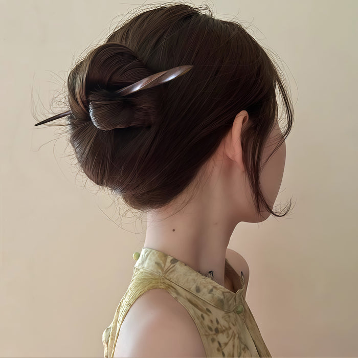 PF163 - 18cm African Blackwood Hair Sticks - Wholesale