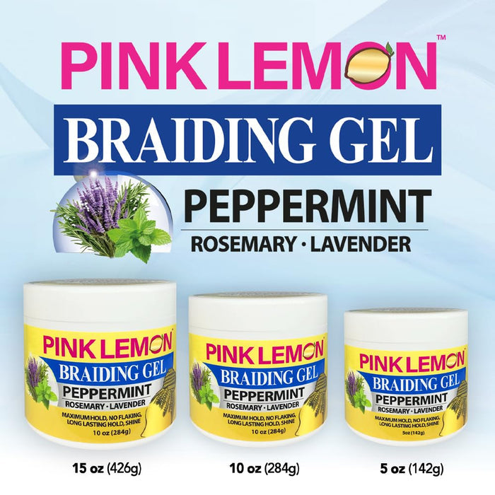 PINK LEMON Braiding Gel Peppermint