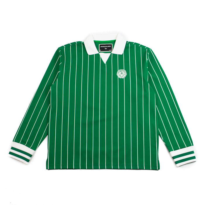 Planes Pinstripe Soccer Rugby (Kelly Green)