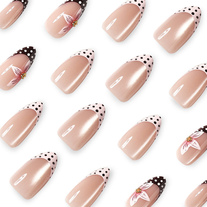 Polka Garden | Medium Almond | EASY PRESS™
