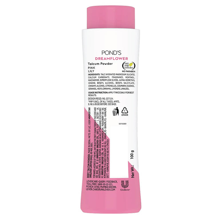Pond'S Talcum Powder Dreamflower(Imported )(UI) 100gm