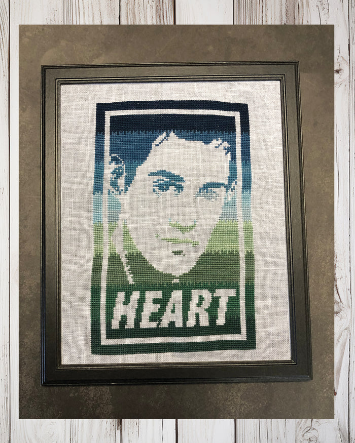 Primeval: Heart Cross Stitch Pattern