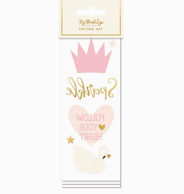 Princess Temporary Tattoos