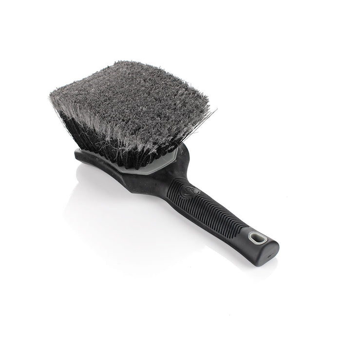 A Detail Factory Wheel Face brush on a white background.