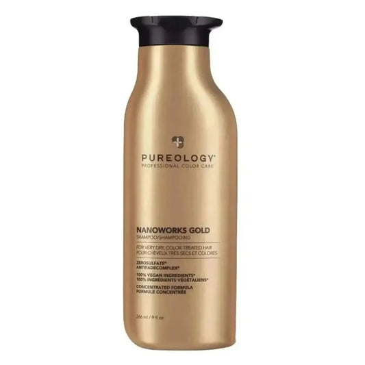 Pureology Nano Works Gold Shampoo – Renew and soften aging color-treated hair | Hair Care Canada