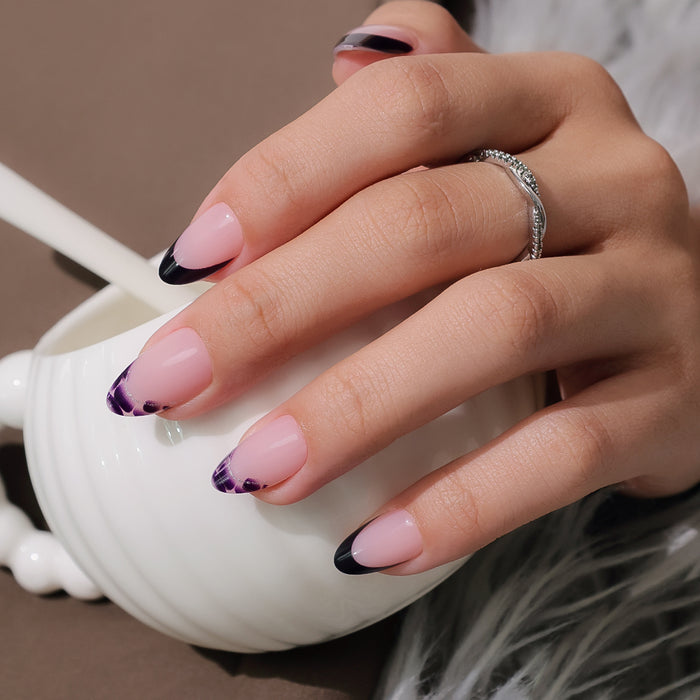Purple Eclipse | Short Almond | EASY PRESS™