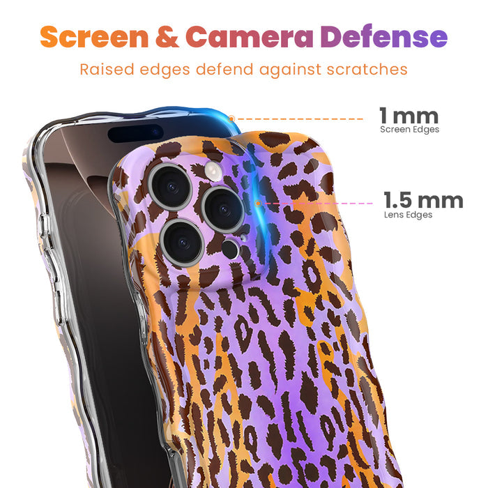 Purr-ple Haze Wavy Luxe MagSafe Case for iPhone