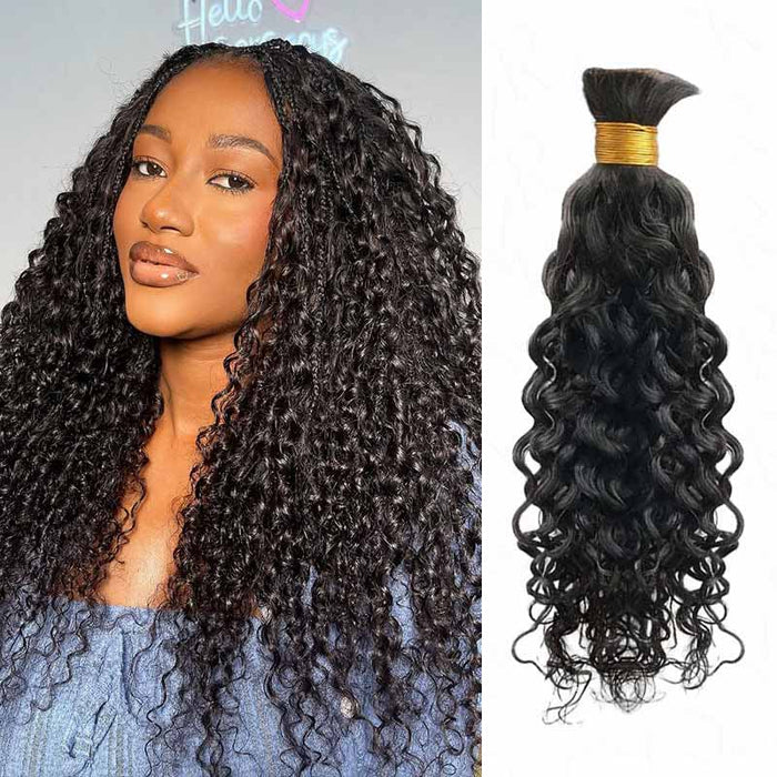 qvr bulk human hair for braids using occasions casual events