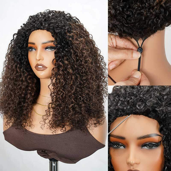 qvr hair dark brown best human hair wigs half wig desgin