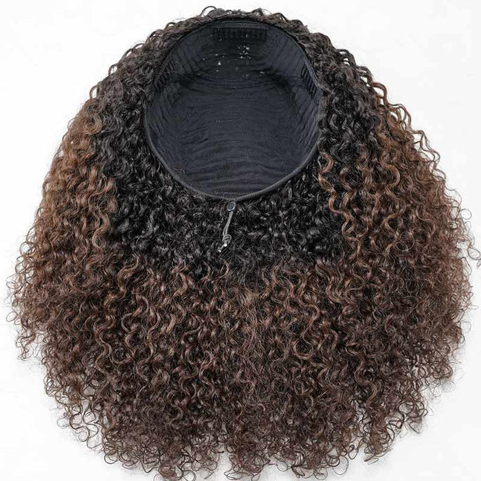 dark brown glueless human hair wigs natural look realistic hair wigs