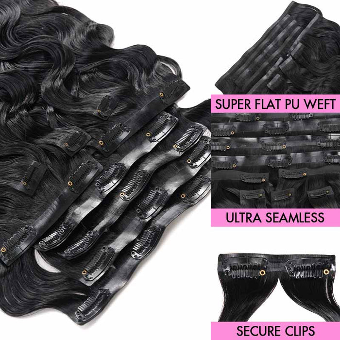 qvr clip in hair extensions with twists styling benefits