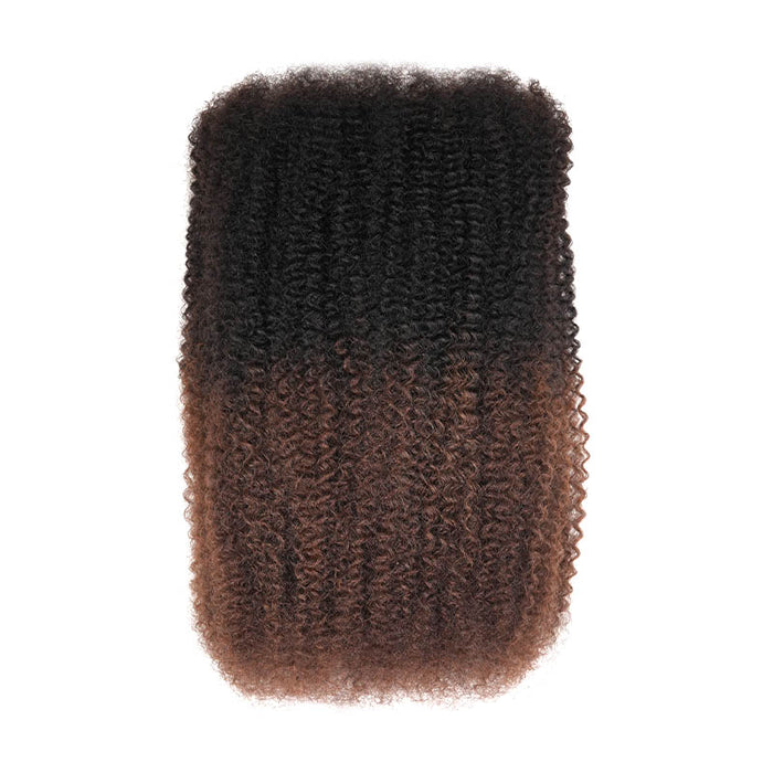 qvr afro kinky bulk ombre brown for black women 4c hair shop now