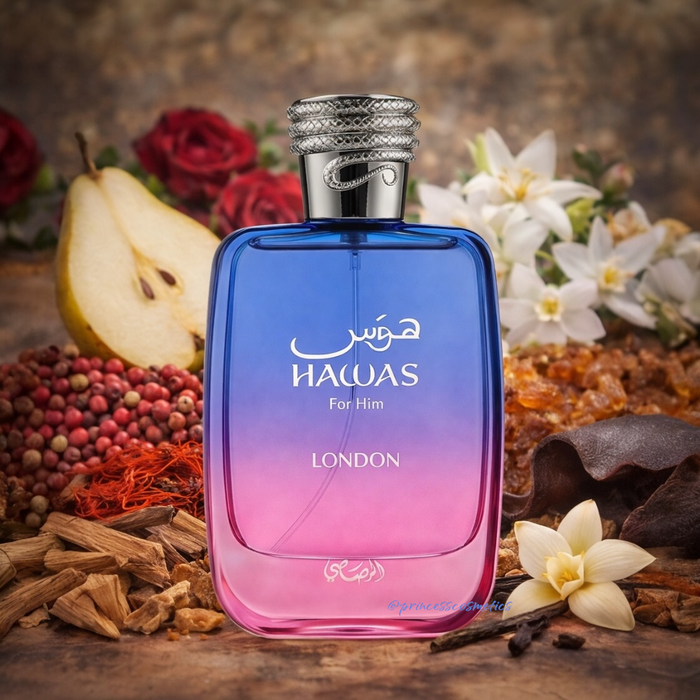 Rasasi Hawas London 100ml رصاصي حواس لندن - Princess Cosmetics Qatar