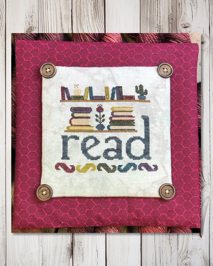 Read Cross Stitch Pattern (Word Play Series)
