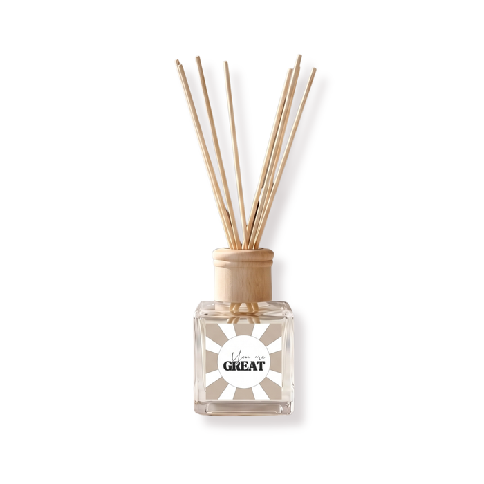 Reed Diffuser - Geurstokjes - You are Great - Frisse Was - 100 ml