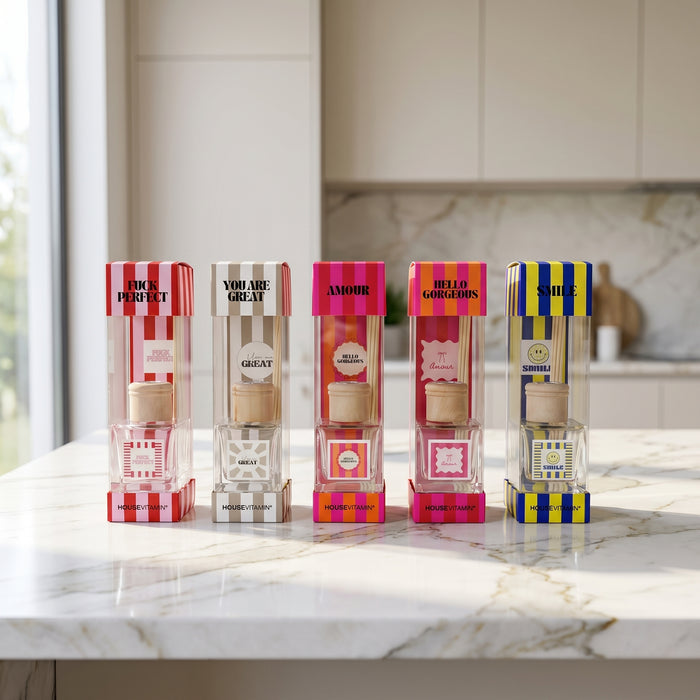 Reed Diffuser - Geurstokjes - You are Great - Frisse Was - 100 ml