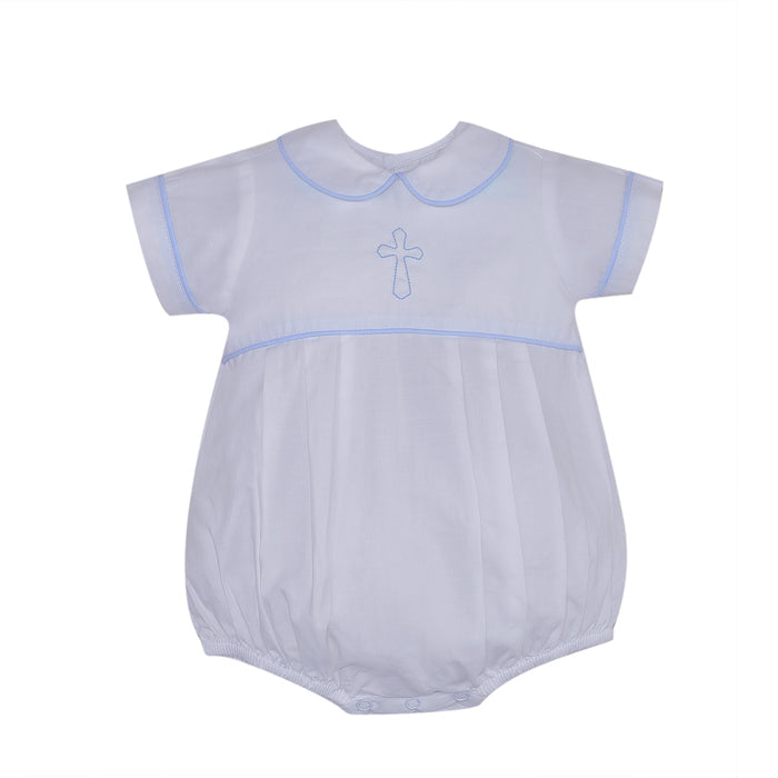 RN White/Blue Boy Cross Bubble