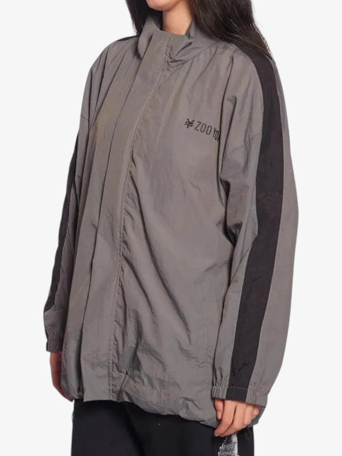 Rompeviento Zoo York Stripe Unisex Gris Claro