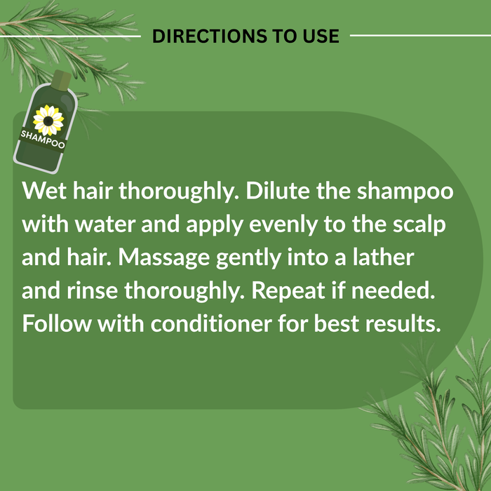 Rosemary Bhringraj Anti-Hair Fall Shampoo
