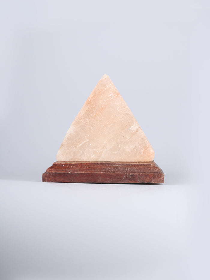 Salt Lamp Pyramid Shape 2-3kg | One Colour-Image 2