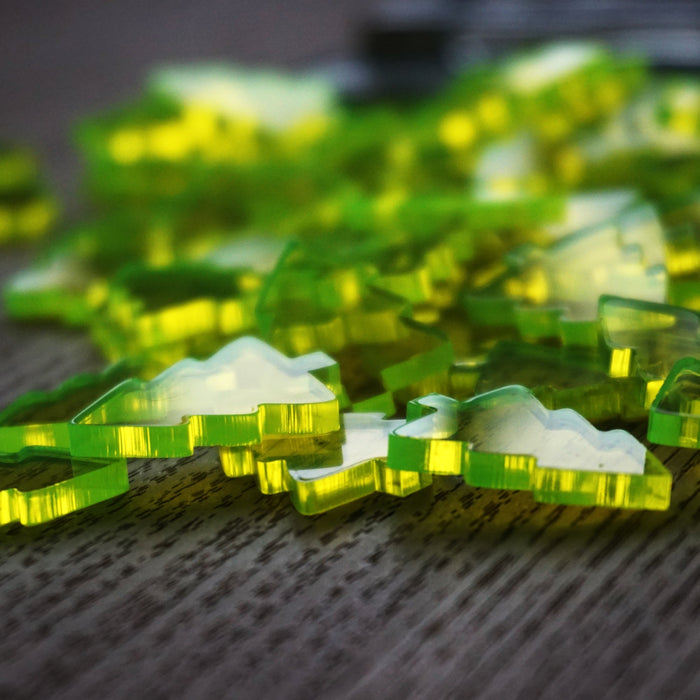 fluorescent Green / Christmas Tree / 150 pieces