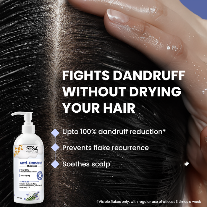 Sesa Anti-Dandruff Shampoo (ZPTO Free)
