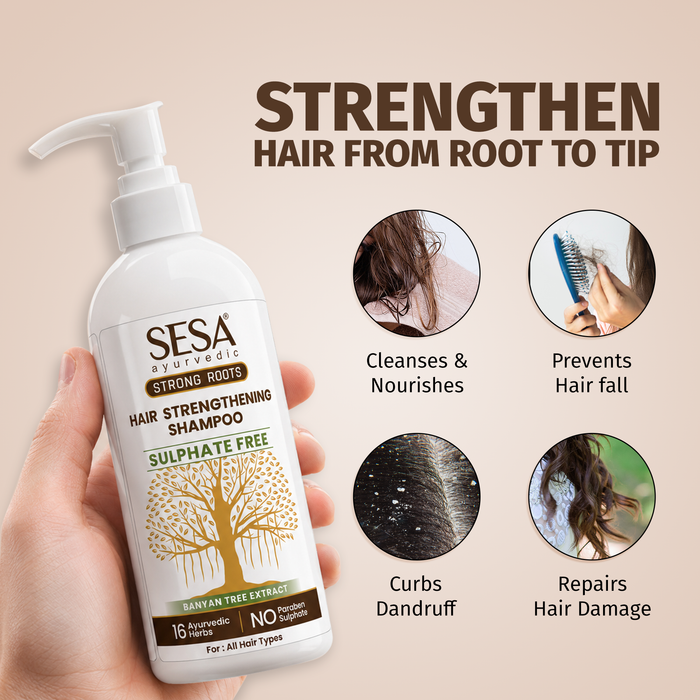 Sesa Ayurvedic Strong Roots Shampoo