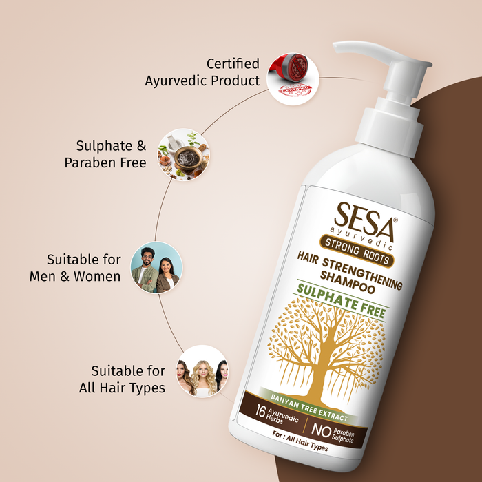 Sesa Ayurvedic Strong Roots Shampoo
