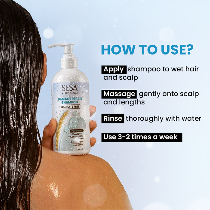 Sesa Damage Repair Shampoo - Sulphate Free