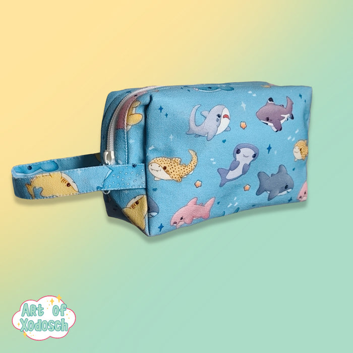 shark travel pouch