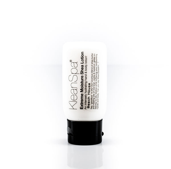 beachy shea lotion travel bottle