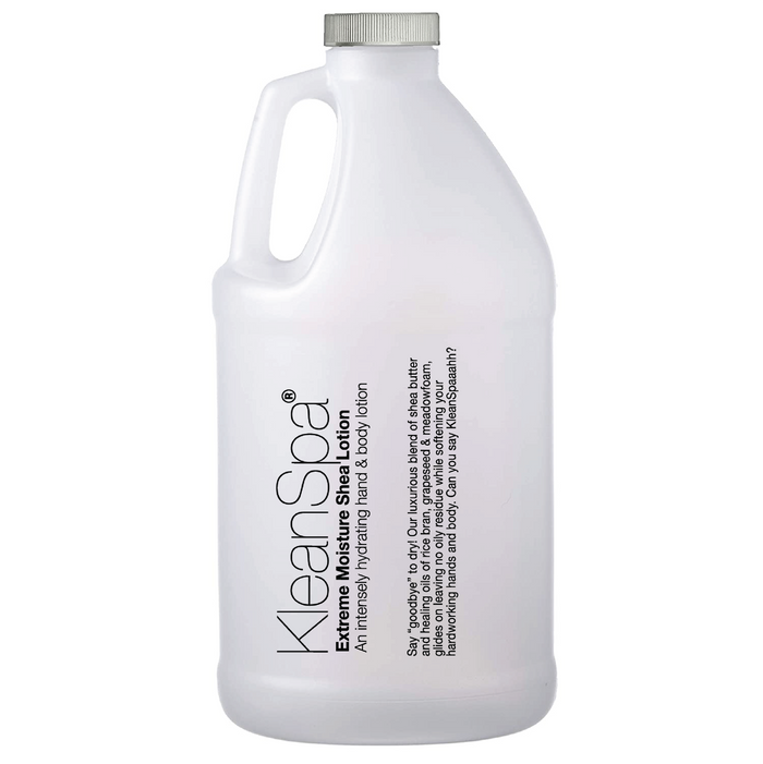 half gallon of beachy shea lotion