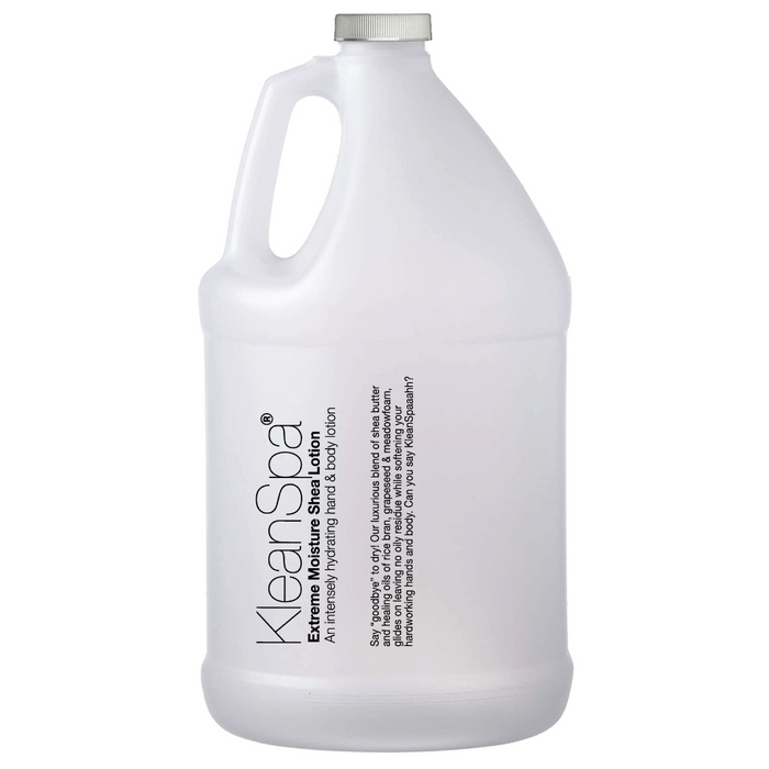gallon of beachy shea lotion
