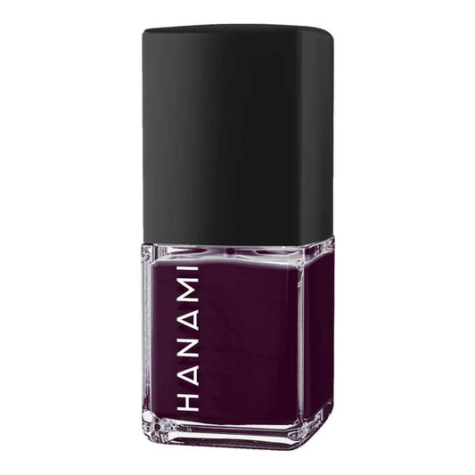 Nail polish bottle with black cap and visible brand name on a white background.