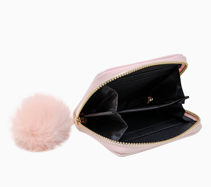 Shiny Heart Patch Wallet