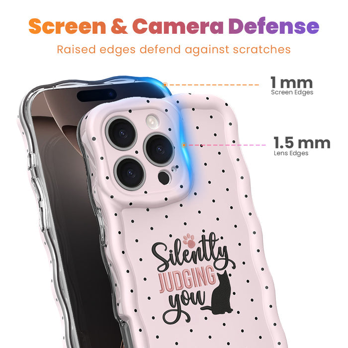 Silently Judging You Wavy Luxe MagSafe Case for iPhone