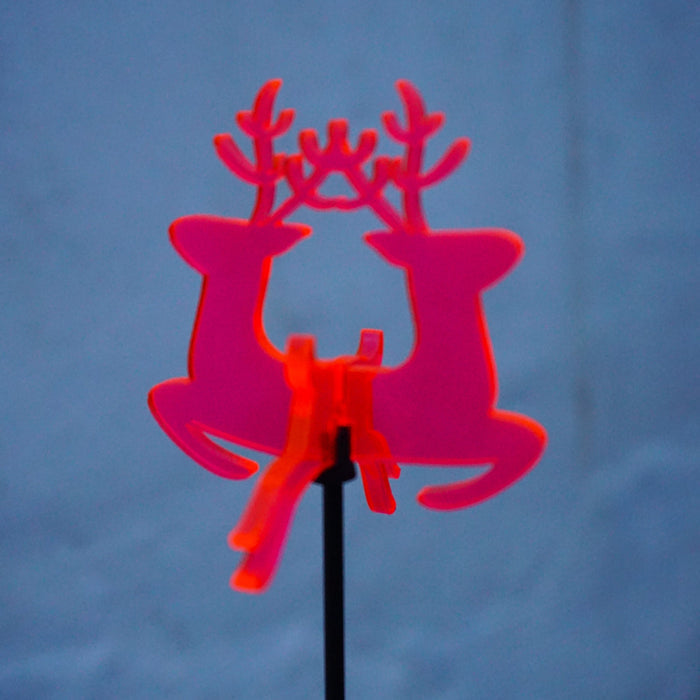 Single SunCatcher Garden Décor Stake 'Reindeer'