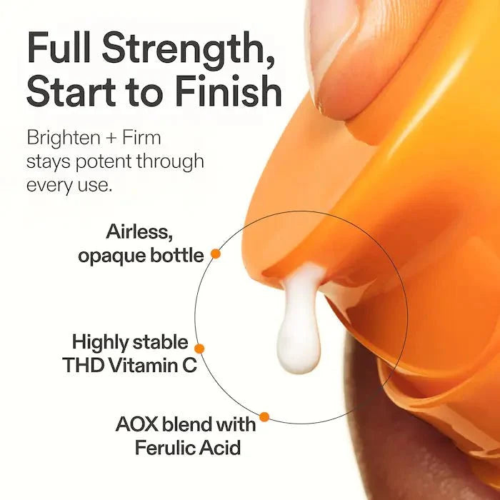 Skinfix Brighten + Firm 15% Vitamin C Serum 30ml سيروم سكينفيكس لتفتيح البشرة وشدها بتركيز 15% من فيتامين سي - Princess Cosmetics Qatar