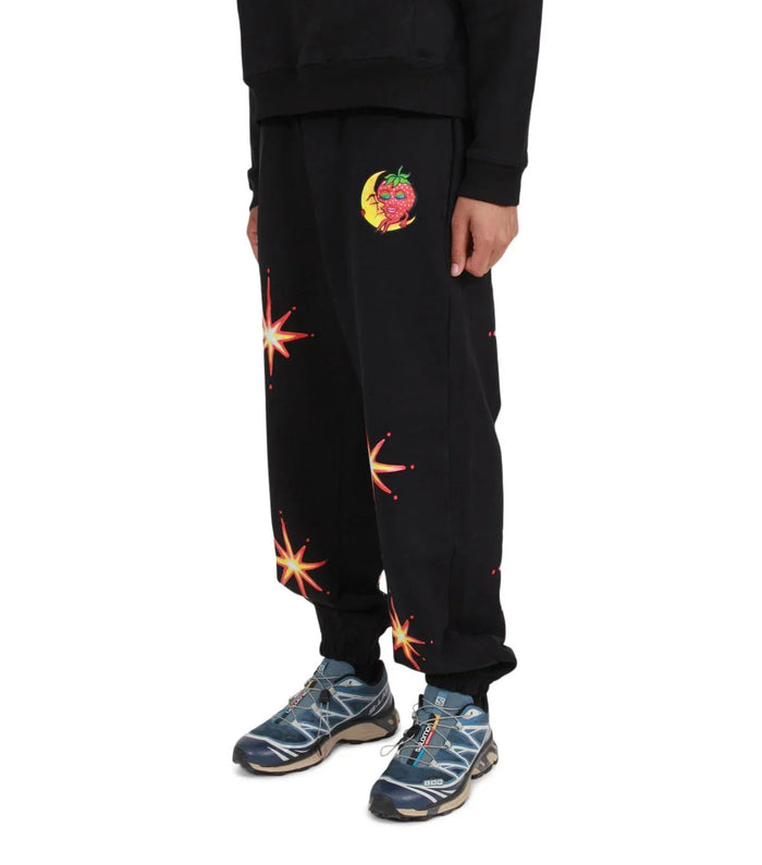 Sky High Farm Ally Bo Perennials Firework Sweatpants Black | SOMEWHERE
