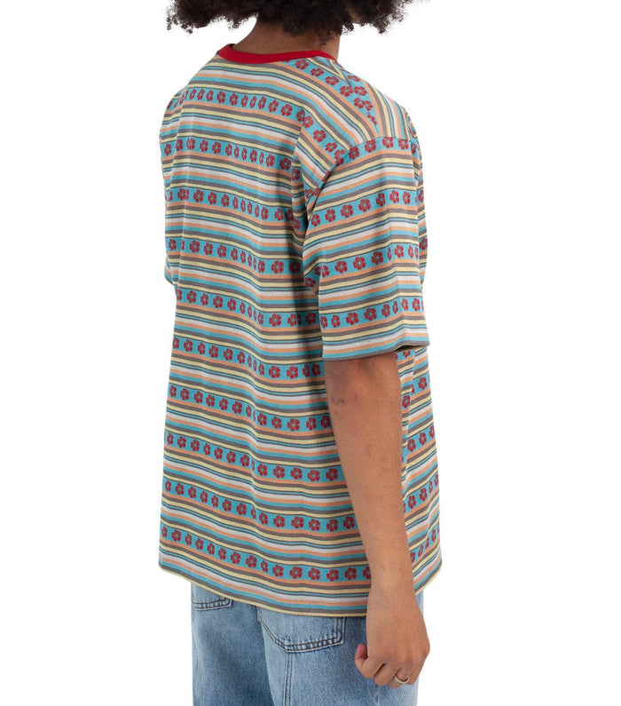Sky High Farm Jacquard Flower T-Shirt Multi | SOMEWHERE
