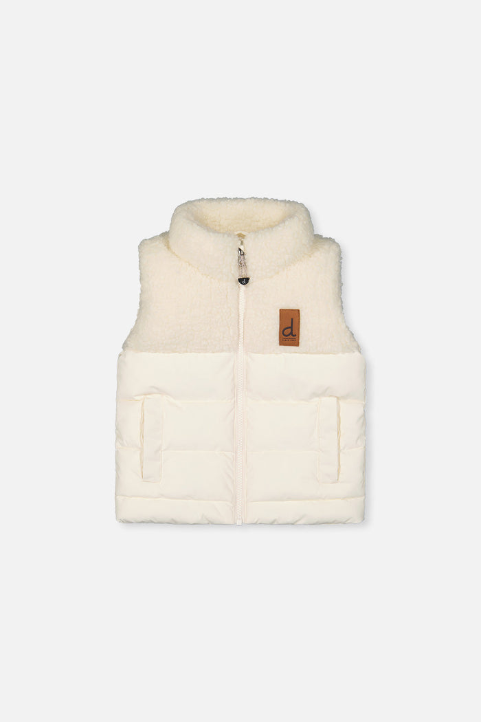 Sleeveless Mid-Season Vest Off-White-0